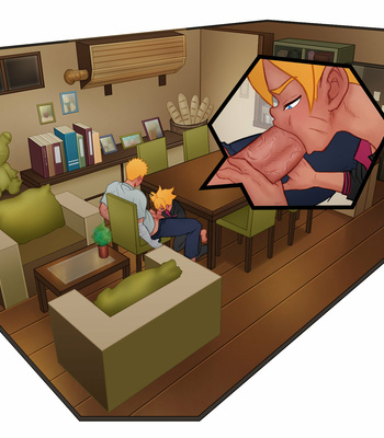 [CamoHouse] Living Room (New Set Continue) 2 (Boruto) – Gay Manga sex 6