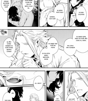 [Lovely Hollow (Shibue)] Love Story wa Totsuzen ni – Boku no Hero Academia DJ [PT] – Gay Manga sex 48