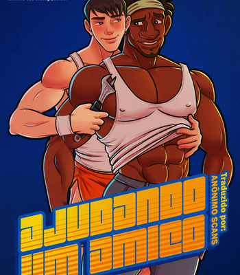 Gay Manga - [KappaX] Helping a Buddy Out [Portuguese] – Gay Manga