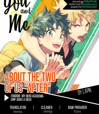 [lapin] About the Two of Us After – My Hero Academia dj [Eng] – Gay Manga sex 19