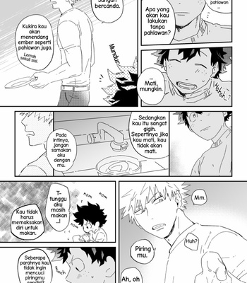 [Niboshi (Kuwai)] Mayonaka no hīrō – Boku no Hero Academia dj [Indonesia] – Gay Manga sex 12