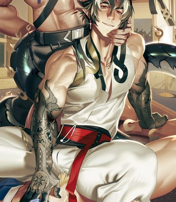 [Namazu] Chong Yue (Arknights) & Wilnas (Granblue Fantasy) – Gay Manga sex 30