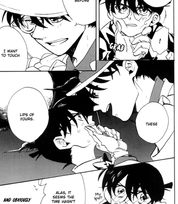 [Shimanami (Setonaikai)] Sono Kuchibiru ni Fureteinai – Detective Conan dj [Eng] – Gay Manga sex 2