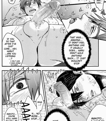 [Wasukoro (Sakaki)] Free! dj – Sasayakina Hangeki [Eng] {Decensored} – Gay Manga sex 8