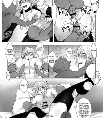 [Namakoinu] Koumei na Kishi Danchou ga Jitsu wa Nyuugyuu datta Ken [Eng] – Gay Manga sex 38