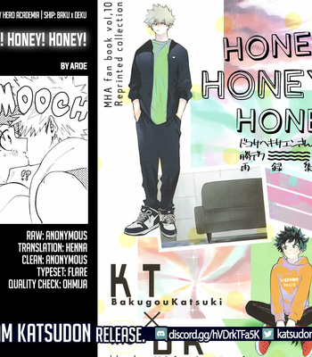 [aroe] Honey Honey Honey! – My Hero Academia dj [Eng] – Gay Manga sex 18