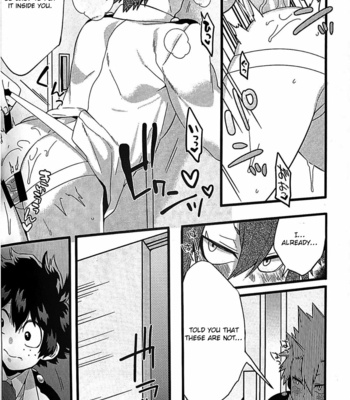 [P] Dakara kore ha ecchi na shitagi jyaneette!! – Boku no Hero Academia dj [Eng] – Gay Manga sex 9