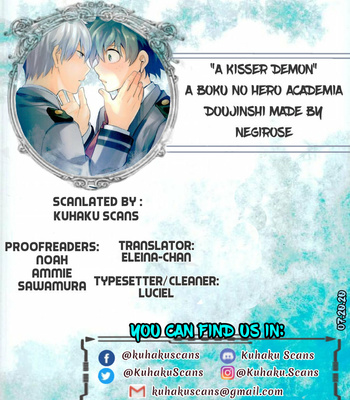 [Negirose] A Kisser Demon – Boku no Hero Academia dj [Esp] – Gay Manga sex 29