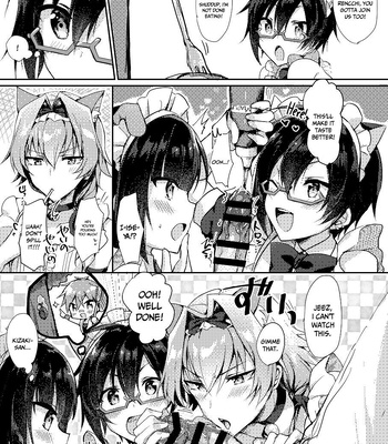 [gotaitouti (Marina-kun)] Minna de Issho ni Kemomimi Maid Daisakusen! | The Great “Everyone Being Maids Together With Animal Ears” Plan – THE IDOLM@STER SideM dj [Eng] – Gay Manga sex 7