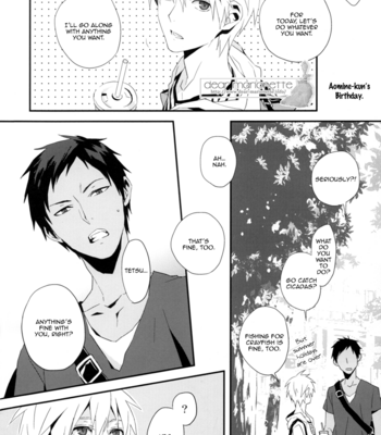 [Inumog] Kuroko no Basuke dj – Hai, Onegaishimasu [Eng] {Dear Marionette} – Gay Manga sex 18