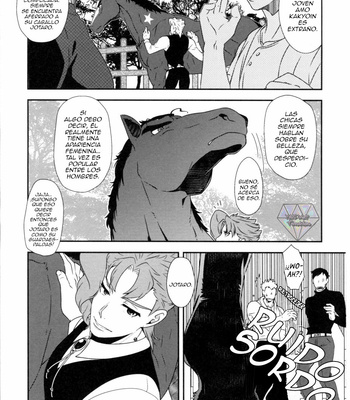 [Beast Trail (Hibakichi)] Mi pareja reencarnó como un caballo – JoJo’s Bizarre Adventure dj [Esp] – Gay Manga sex 4