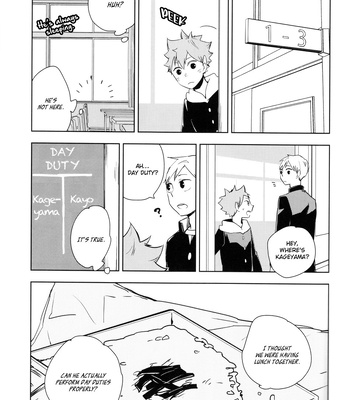 [Elevatordog] Ikkaimenoato (After Their First Time) – Haikyuu!! dj [Eng] – Gay Manga sex 15