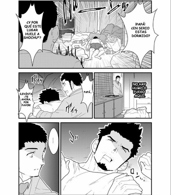 [Sorairo Panda (Yamome)] Visiting A Drunk Fathers House [Esp] – Gay Manga sex 5