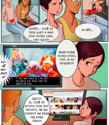 [VoidNosferatu] Sissy Buddies [Portuguese] – Gay Manga sex 2
