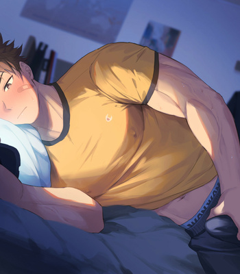 Gay Manga - [Haozz] 48 Classmate-kun’s masturbation and first sex – Gay Manga
