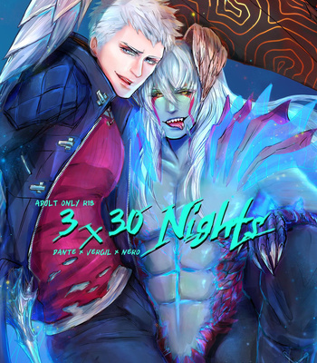 Gay Manga - [Minicooly] 3 x 30 Nights – Devil May Cry 5 dj [Eng] – Gay Manga