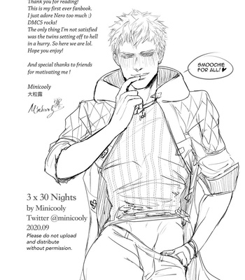 [Minicooly] 3 x 30 Nights – Devil May Cry 5 dj [Eng] – Gay Manga sex 29