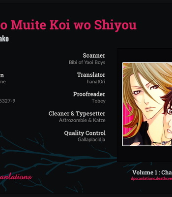 [KAMO Nabako] Ue o Muite Koi o Shiyou (c.01) [Eng] – Gay Manga sex 5
