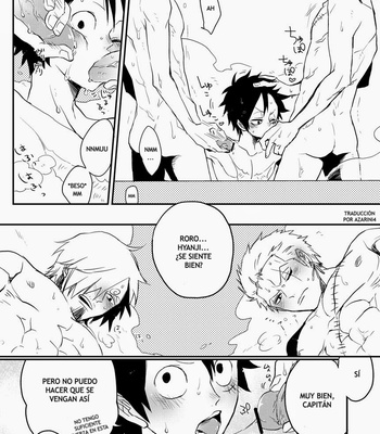 One Piece dj – Monster Trio In The Bath [Español] – Gay Manga sex 13