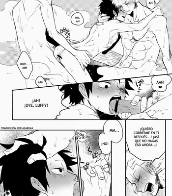 One Piece dj – Monster Trio In The Bath [Español] – Gay Manga sex 21