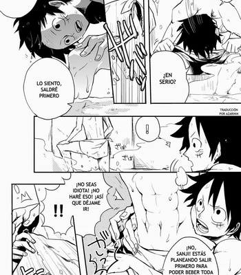 One Piece dj – Monster Trio In The Bath [Español] – Gay Manga sex 3