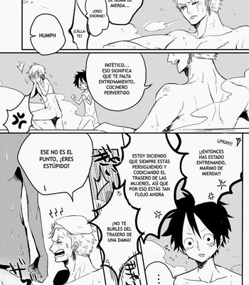 One Piece dj – Monster Trio In The Bath [Español] – Gay Manga sex 5
