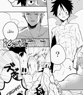 One Piece dj – Monster Trio In The Bath [Español] – Gay Manga sex 6