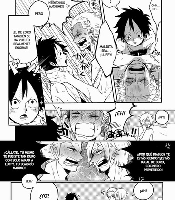 One Piece dj – Monster Trio In The Bath [Español] – Gay Manga sex 7