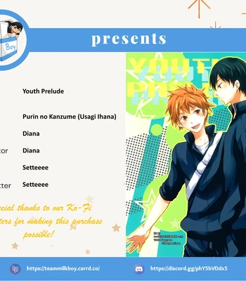 Gay Manga - [Ihana Usagi] Youth Prelude – Haikyuu!! dj [Eng] – Gay Manga