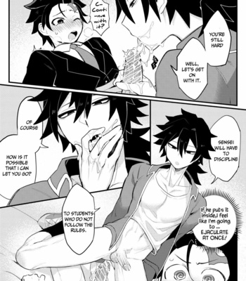 [Kangoku] KAMADO TO DETENTION! STAY AFTER CLASS AND LET’S HAVE SEX AT SCHOOL [Eng] – Gay Manga sex 10