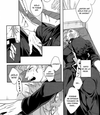 [Amarans/ FUZIMURA Marina] Junjou Shishunki Jotaro ga kakkoyosukite tsurai shuu – JoJo dj [ESP] – Gay Manga sex 19