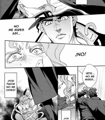 [Amarans/ FUZIMURA Marina] Junjou Shishunki Jotaro ga kakkoyosukite tsurai shuu – JoJo dj [ESP] – Gay Manga sex 25