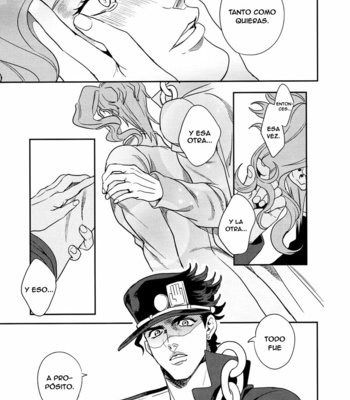 [Amarans/ FUZIMURA Marina] Junjou Shishunki Jotaro ga kakkoyosukite tsurai shuu – JoJo dj [ESP] – Gay Manga sex 32