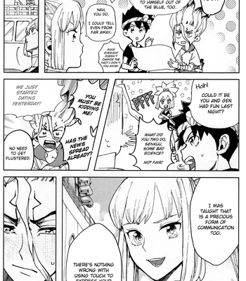 [Yukinko Market (Fuyuto)] Overflow – Dr. Stone dj [Eng] – Gay Manga sex 20