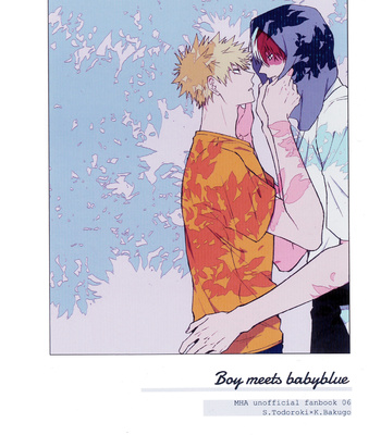 [Mimimi/ Nono] Boy meets babyblue – Boku no Hero Academia dj [Eng] – Gay Manga thumbnail 001