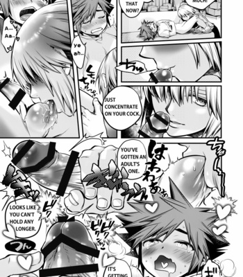 [Karasuma Pink Higashiiru (Karasuma Pink)] Erodōninshi de manabu jitsuyō eigo vol.1 – Kingdom Hearts dj [Eng] – Gay Manga sex 6