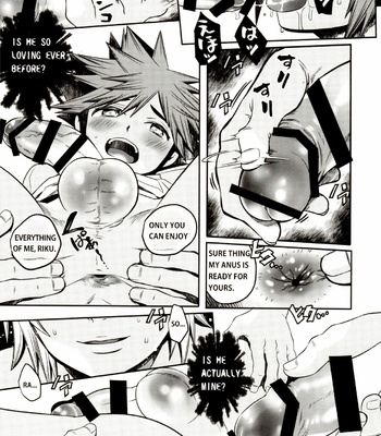 [Karasuma Pink Higashiiru (Karasuma Pink)] Erodōninshi de manabu jitsuyō eigo vol.1 – Kingdom Hearts dj [Eng] – Gay Manga sex 8