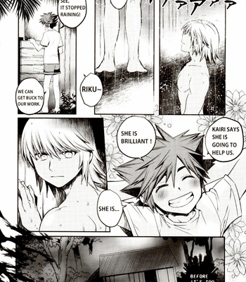 [Karasuma Pink Higashiiru (Karasuma Pink)] Erodōninshi de manabu jitsuyō eigo vol.1 – Kingdom Hearts dj [Eng] – Gay Manga sex 11