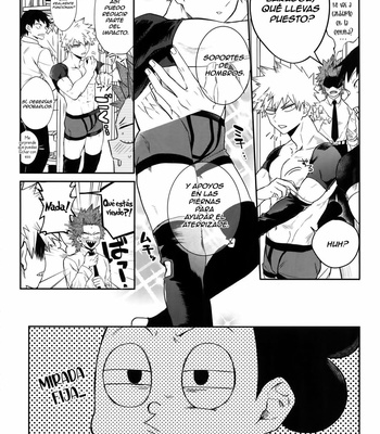 [HELLENISM(Y)] Boku no Hero Academia dj – Anokoha Miwaku no Dynamite Body [Esp] – Gay Manga sex 9