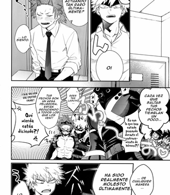 [HELLENISM(Y)] Boku no Hero Academia dj – Anokoha Miwaku no Dynamite Body [Esp] – Gay Manga sex 11