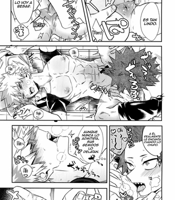 [HELLENISM(Y)] Boku no Hero Academia dj – Anokoha Miwaku no Dynamite Body [Esp] – Gay Manga sex 26