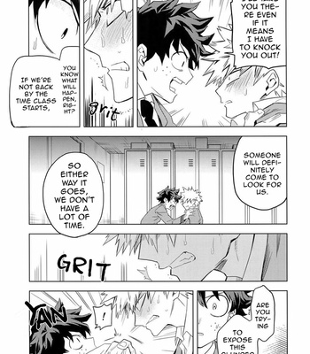 [Kometubu (Rittiri)] Boku no Hero Academia dj – Aiyoku Keppeki Syndrome [Eng] – Gay Manga sex 24