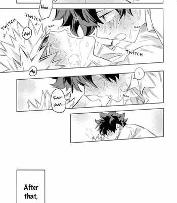 [Kometubu (Rittiri)] Boku no Hero Academia dj – Aiyoku Keppeki Syndrome [Eng] – Gay Manga sex 48