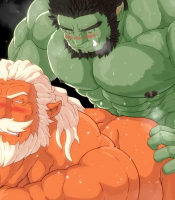[Kuroneko to Taijutei (Tamineko)] Dwarf no kusuriya to orc no youjinbou – Gay Manga sex 23