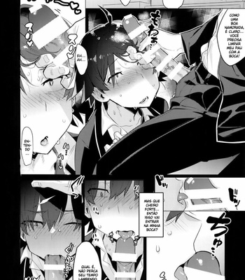[Hamehame Service Area (Cr-R)] Hikigaya Hachiman o Saiminjutsu de Kanojo ni Shite Yaritai Houdai Suru Hon [Portuguese] – Gay Manga sex 9