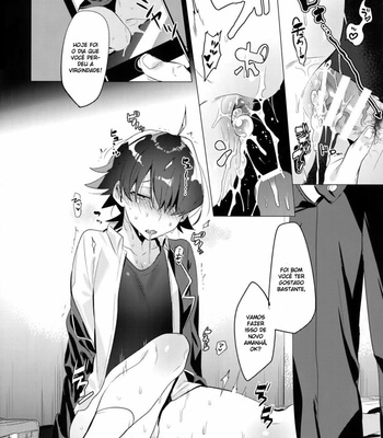 [Hamehame Service Area (Cr-R)] Hikigaya Hachiman o Saiminjutsu de Kanojo ni Shite Yaritai Houdai Suru Hon [Portuguese] – Gay Manga sex 35