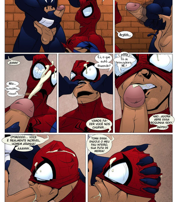 [EvoSapien] Shooters – Spider Man dj [Portuguese] – Gay Manga sex 12
