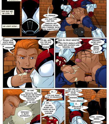 [EvoSapien] Shooters – Spider Man dj [Portuguese] – Gay Manga sex 8