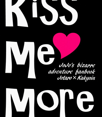 Gay Manga - [Tetsuo (No.28)] Kiss Me More – Jojo’s Bizarre Adventure dj [Eng] – Gay Manga