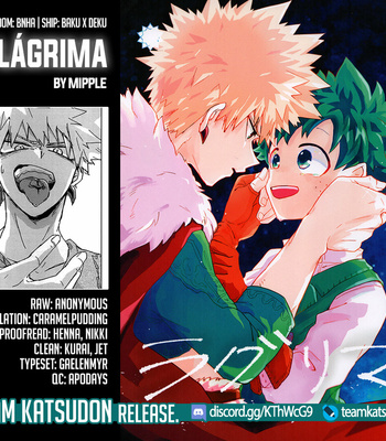 [mipple] Lágrima- My Hero Academia dj [Eng] – Gay Manga sex 42